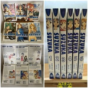 Suzuka Volume 1-6 Manga (MATURE CONTENT) Kouji Seo Lot Of 6 Trade Paperback